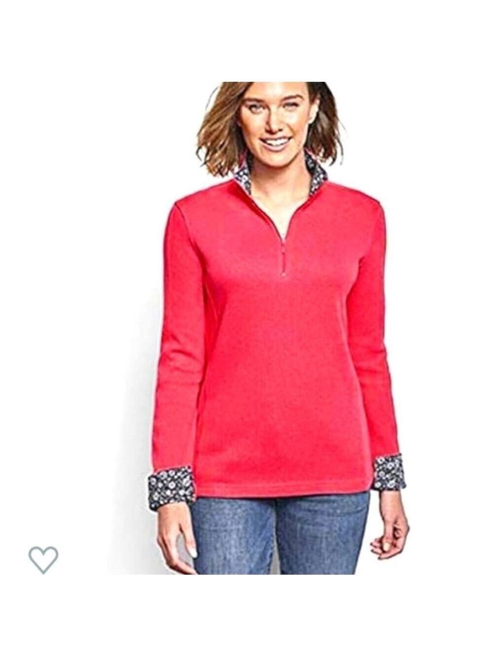 Orvis Sandy Point 1/4 Zip Long Sleeve Sweatshirt